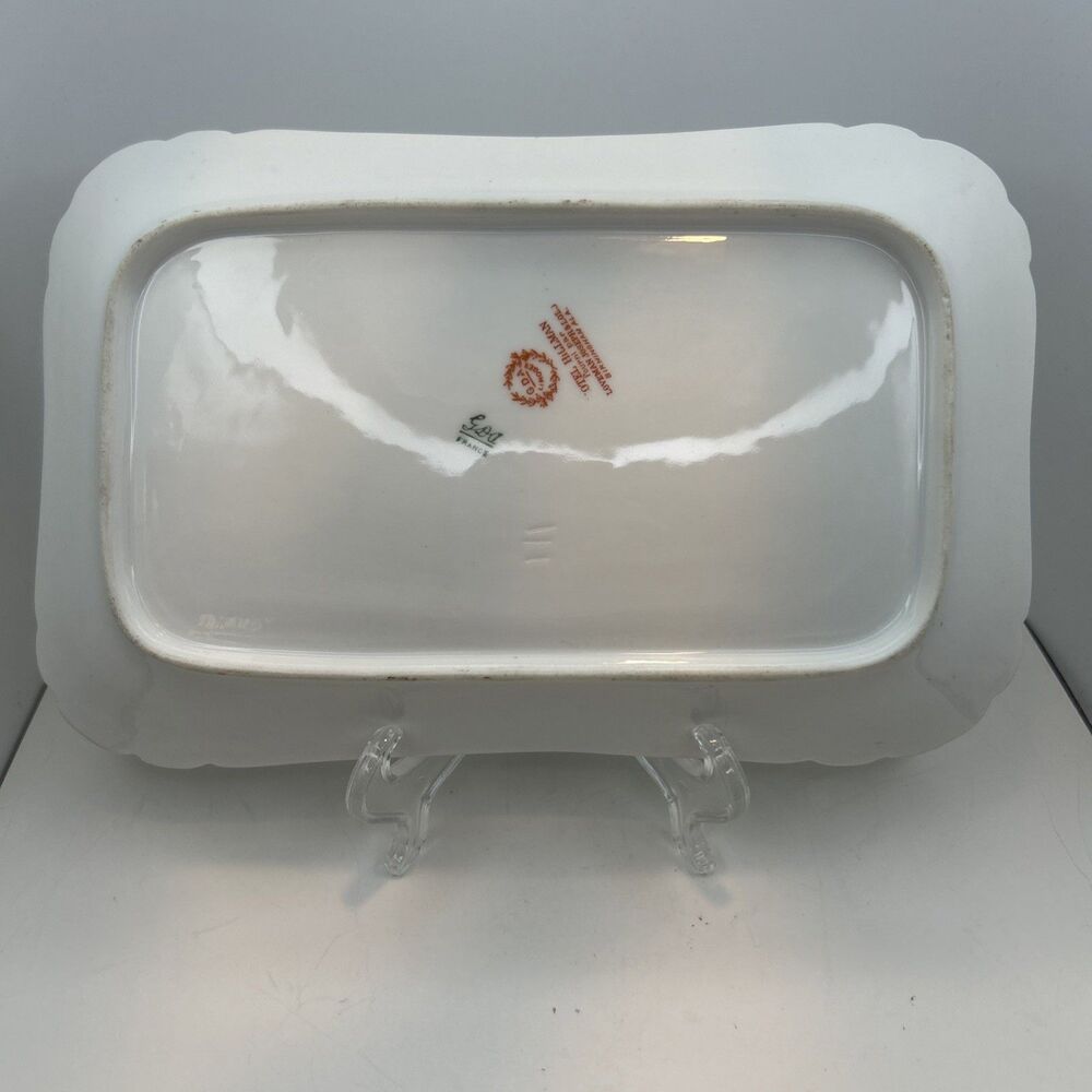 Cottagecore French Chic Floral GDA Limoges Porcelain Tray-Hotel Hillman, AL - Picture 5 of 8